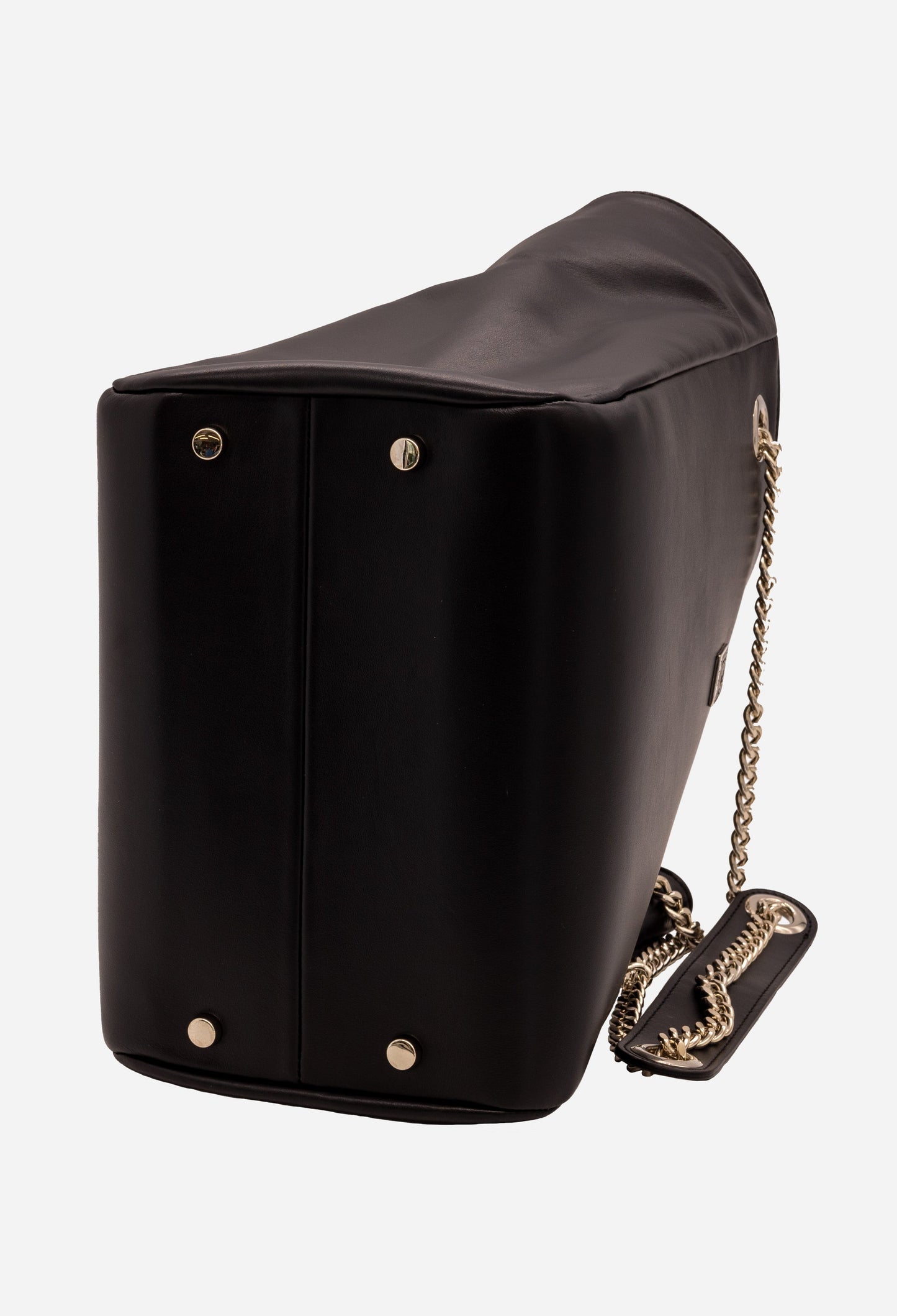 secchiello in pelle borsa artigianale made in italy a tracolla e a spalla