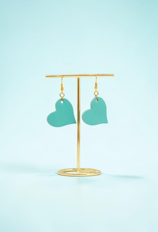 Orecchini Cuore Turchese